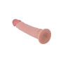 realistic phallus with suction cup Deluxe Dual Density Dong 8 In