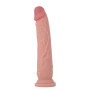 realistic phallus with suction cup Deluxe Dual Density Dong 9 In