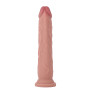 realistic phallus with suction cup Deluxe Dual Density Dong 9 In
