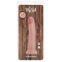 realistic phallus with suction cup Deluxe Dual Density Dong 9 In