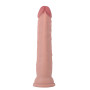 Realistic phallus with suction cup Deluxe Dual Density Dong 10 In