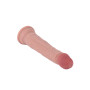 Realistic phallus with suction cup Deluxe Dual Density Dong 10 In
