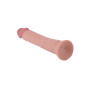 Realistic phallus with suction cup Deluxe Dual Density Dong 10 In