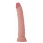 Realistic phallus with suction cup Deluxe Dual Density Dong 11 In