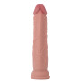 Realistic phallus with suction cup Deluxe Dual Density Dong 13 In