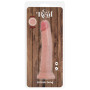 Realistic phallus with suction cup Deluxe Dual Density Dong 13 In