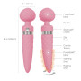 Vibratore wand Pillow Talk Sultry pink