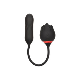 Vaginal vibrator stimulates clitoris French Kiss Elite Lover