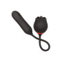 Vaginal vibrator stimulates clitoris French Kiss Elite Lover