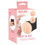 Masturbatore maschile Nature Skin Pussy & Ass Masturbator