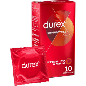 Preservativi Durex SUPERSOTTILE XL 10 PEZZI