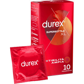 Durex SUPER THIN XL Condoms 10 PIECES