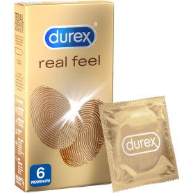 DUREX REAL FEEL condoms 6 PIECES
