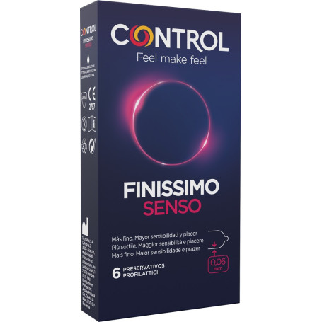 Preservativi Control FINISSIMO senso 6 PEZZI