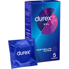 preservativi DUREX 3XL 5 PEZZI