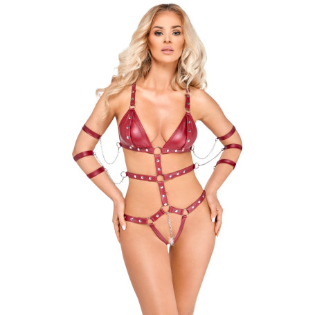 Open underwear bdsm bodysuit