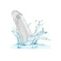 Phallic sheath with testicle ring Clear Extension 6.5 In