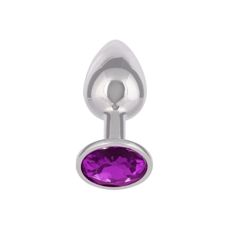 Plug anale con pietra Jewel Small Amethyst Plug