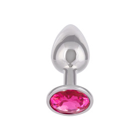 Anal plug with stone Jewel Small Rose Plug