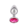 Anal plug with stone Jewel Small Rose Plug