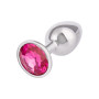 Anal plug with stone Jewel Small Rose Plug
