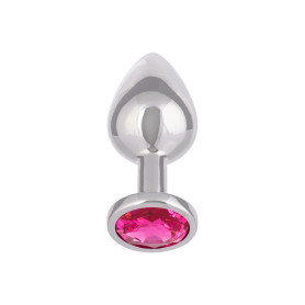 Anal plug with stone Jewel Large Rose Plug