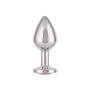 Plug anale con pietra Jewel Large Rose Plug