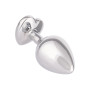 Plug anale con pietra Jewel Large Ruby Heart Plug