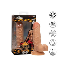 Realistic phallus with suction cup Working Stiff The Lifeguard