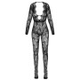 Long Sleeve Mesh Catsuit