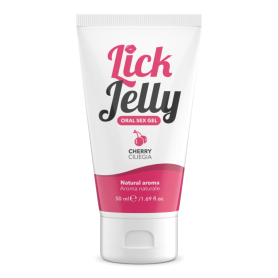 Edible lubricant Lick jelly cherry