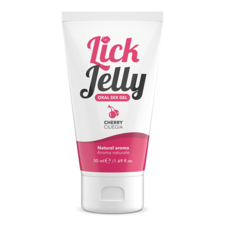 Edible lubricant Lick jelly cherry