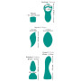 Kit per 4 vibratori RC Mini Vibrator with 4 Attachments