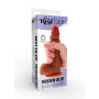 Fallo dildo Silicone Foreskin Dildo 18 cm