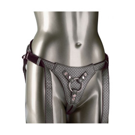 The Regal Queen strap on harness her royal