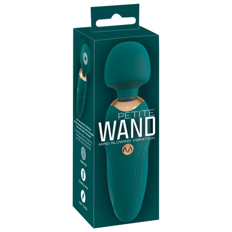 Stimolatore Vaginale Petite wand verde