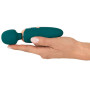 Stimolatore Vaginale Petite wand verde