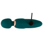Stimolatore Vaginale Petite wand verde