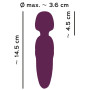 Stimolatore Vaginale Vibratore Petite Wand Viola