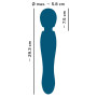 Stimolatore Vaginale Grande WAND blu