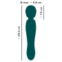 Stimolatore Vaginale Grande wand Verde