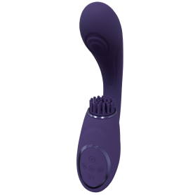 Triple Motor G-Spot Vibrator with Pulse Wave and Vibrating Bristles