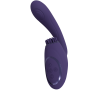 Triple Motor G-Spot Vibrator with Pulse Wave and Vibrating Bristles