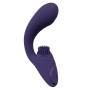 Triple Motor G-Spot Vibrator with Pulse Wave and Vibrating Bristles