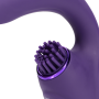 Triple Motor G-Spot Vibrator with Pulse Wave and Vibrating Bristles