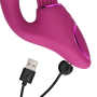 Triple Motor G-Spot Vibrator with Pulse Wave and Vibrating Bristles -