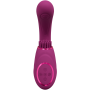 Triple Motor G-Spot Vibrator with Pulse Wave and Vibrating Bristles -