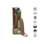 vibratore rechargeable ribbed dual penetrator