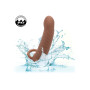 vibratore rechargeable ribbed dual penetrator