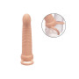 vibratore rechargeable ribbed dual penetrator